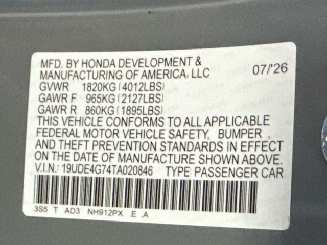 2026 Acura Integra A-Spec Tech Package