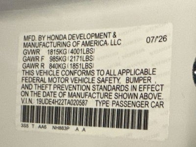2026 Acura Integra Base