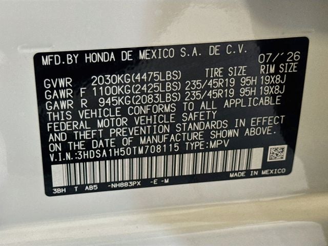 2026 Acura ADX A-Spec Package