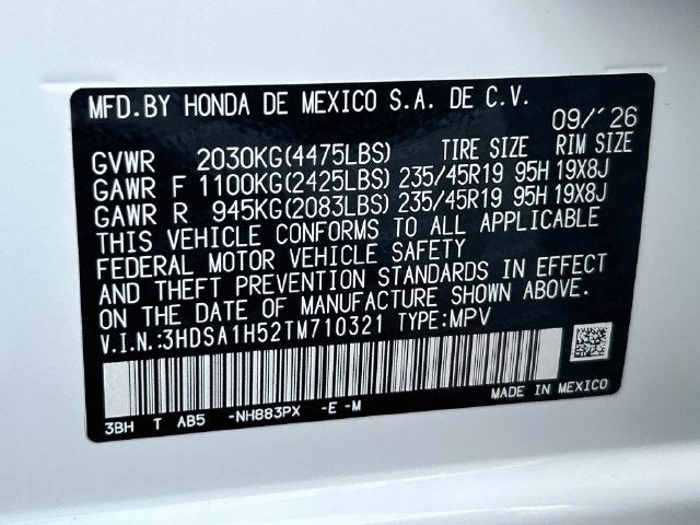 2026 Acura ADX A-Spec Package
