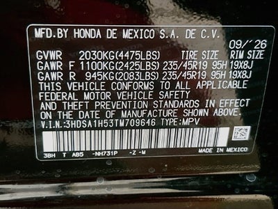 2026 Acura ADX A-Spec Package
