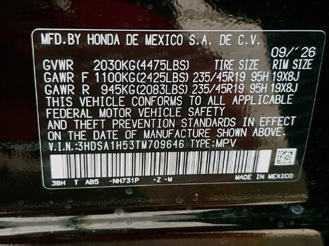 2026 Acura ADX A-Spec Package