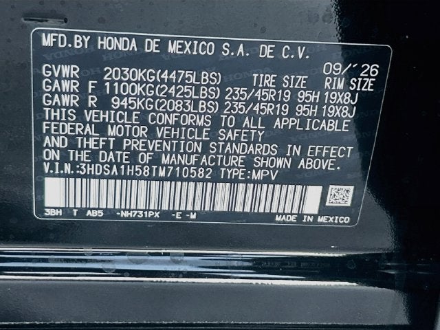 2026 Acura ADX A-Spec Package