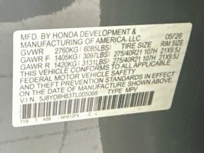 2026 Acura MDX Type S w/Advance Package SH-AWD