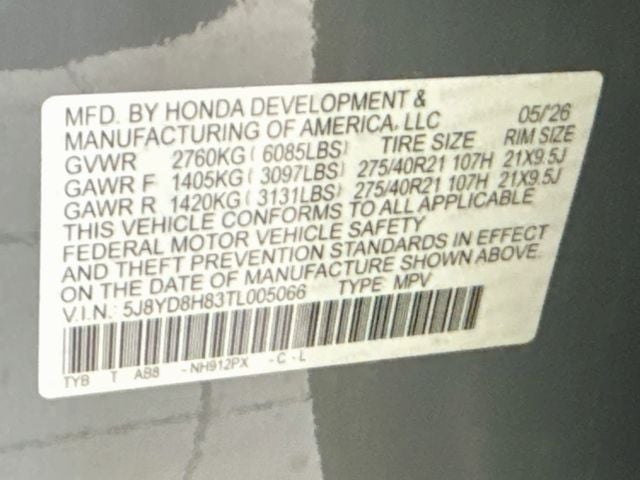 2026 Acura MDX Type S w/Advance Package SH-AWD