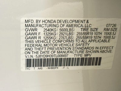 2026 Acura MDX Base