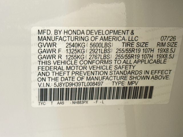 2026 Acura MDX Base