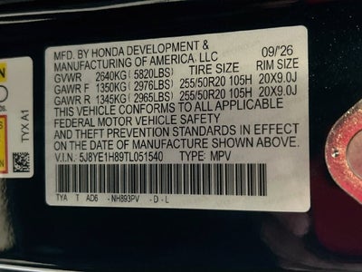 2026 Acura MDX Advance Package SH-AWD