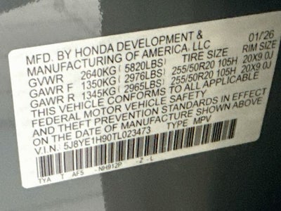 2026 Acura MDX A-Spec Advance Package SH-AWD