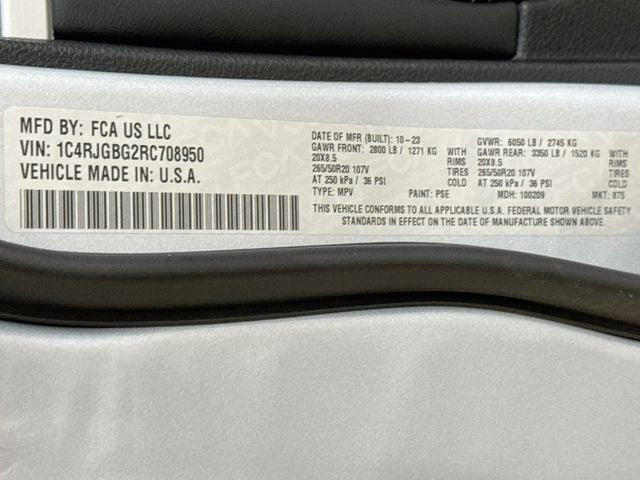 2024 Jeep Grand Cherokee Limited
