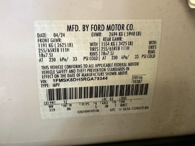 2024 Ford Explorer XLT