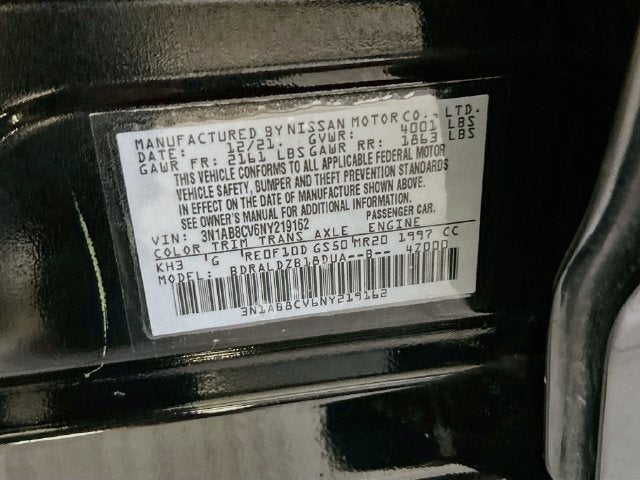 2022 Nissan Sentra SV