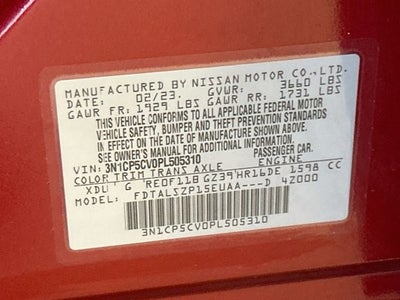 2023 Nissan Kicks SV