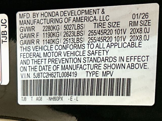 2026 Acura RDX A-Spec Package SH-AWD