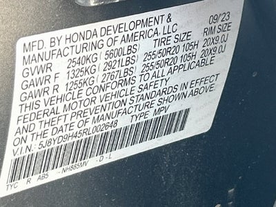 2024 Acura MDX Technology