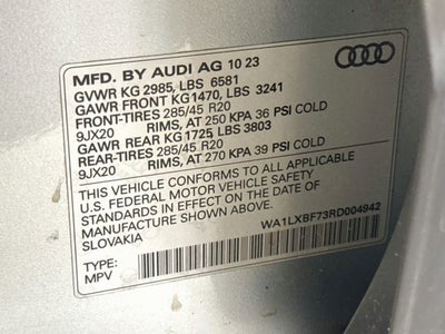 2024 Audi Q7 55 Premium Plus quattro