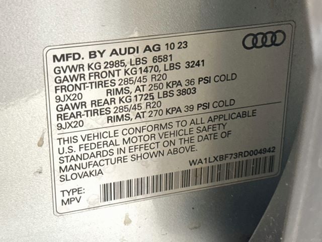 2024 Audi Q7 55 Premium Plus quattro